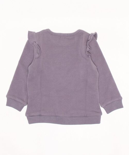 BeBe(ベベ)の「BeBe/マシュマロ裏毛ルージュロゴプリントトレーナー(90~150cm)(スウェット・キッズ・ピンク/パープル・100/140/120/150/90/130/110)」の21枚目の写真