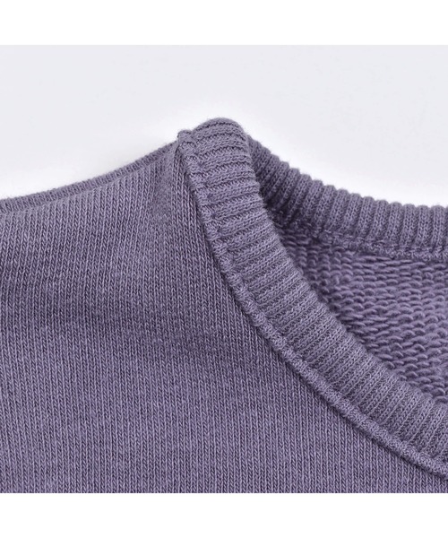 BeBe(ベベ)の「BeBe/マシュマロ裏毛ルージュロゴプリントトレーナー(90~150cm)(スウェット・キッズ・ピンク/パープル・100/140/120/150/90/130/110)」の22枚目の写真