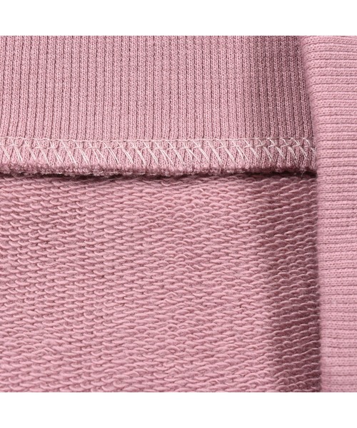 BeBe(ベベ)の「BeBe/マシュマロ裏毛ルージュロゴプリントトレーナー(90~150cm)(スウェット・キッズ・ピンク/パープル・100/140/120/150/90/130/110)」の10枚目の写真
