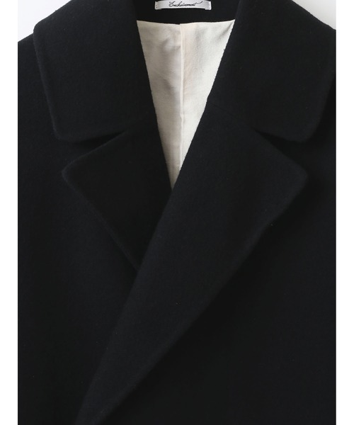 enchainement（アンシェヌマン）の「Double Face Wool PCoat（ピーコート）」 WEAR