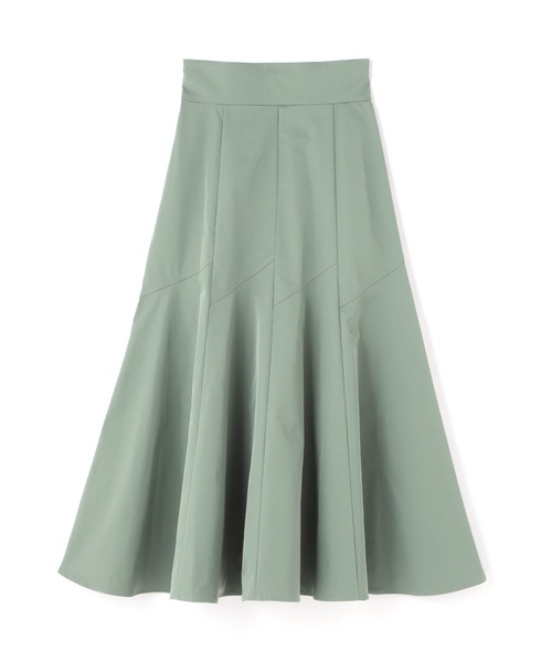 N.（N. Natural Beauty Basic）（エヌエヌナチュラルビューティーベーシック）の「◆ゴアードフレアマーメイドスカート（スカート・レディース・オフホワイト/グリーン/チャコール・MEDIUM）」の20枚目の写真