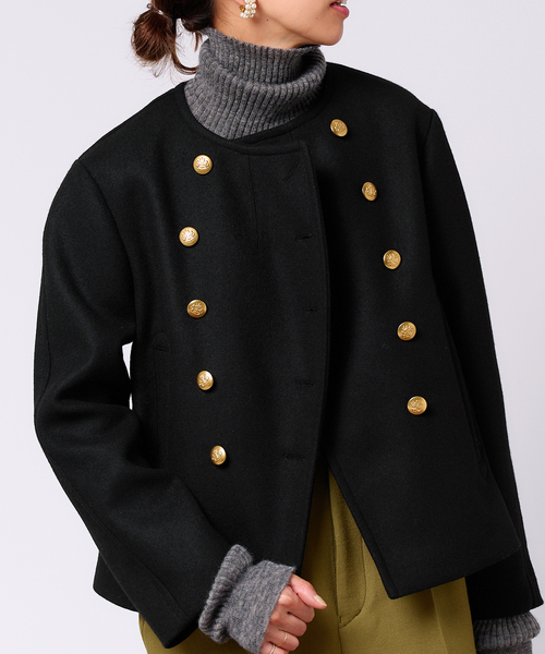 IENA LA BOUCLE メルトン モーターサイクルブルゾン IENA LA BOUCLE（イエナラブークル）の「IENA LA BOUCLE メルトン