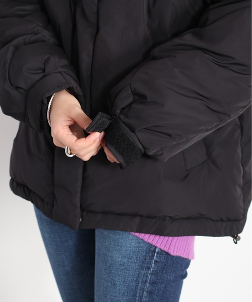 cepo（セポ）の「ハイネックエアコンダウン 2WAY（ダウンジャケット/コート・レディース・ブラック/オフホワイト・M/L）」の13枚目の写真