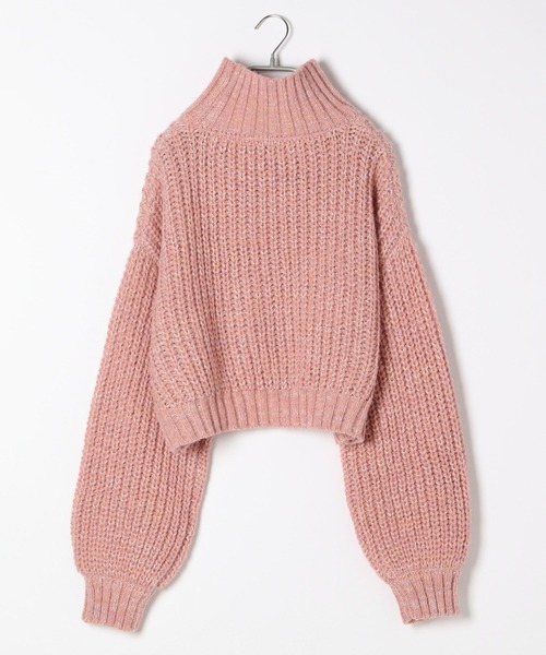 Heather（ヘザー）の「MIXハイネックニット 180935（ニット/セーター