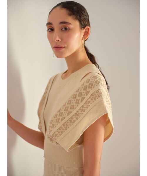 LAGUNAMOON（ラグナムーン）の「スティックチェーンピアス（ピアス（両耳用）・レディース・シルバー/ゴールド・FREE）」の4枚目の写真