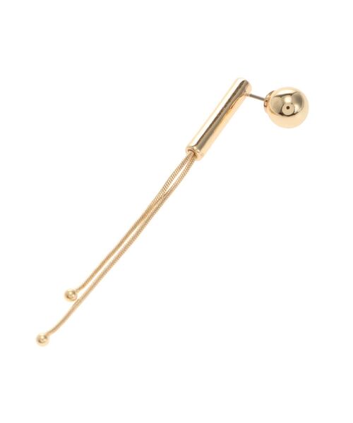 LAGUNAMOON（ラグナムーン）の「スティックチェーンピアス（ピアス（両耳用）・レディース・シルバー/ゴールド・FREE）」の7枚目の写真