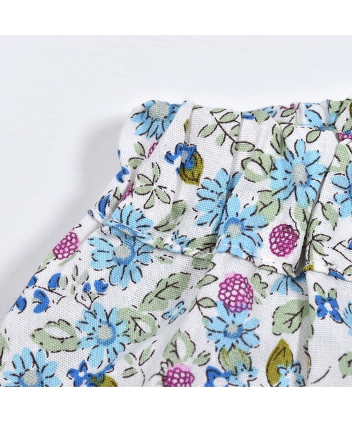 BeBe(ベベ)の「BeBe/GIRL花柄Tシャツパンツ2点セットベビー(80~90cm)(ロンパース・キッズ・ブルー系その他/ピンク系その他・90/80)」の17枚目の写真