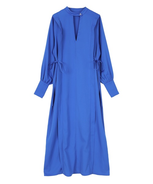 miette(ミエット)の「サイドリボンVネックワンピース(ワンピース・レディース・パープル/ブルー/ブラック・FREE)」の18枚目の写真