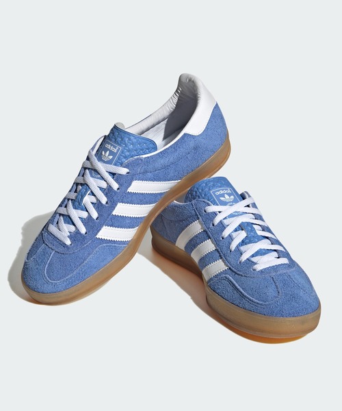 adidas（アディダス）の「ガゼル インドア / Gazelle Indoor / アディダスオリジナルス adidas Originals（スニーカー・レディース・オレンジ/ブルー/イエロー・27.5cm/28.5cm/24.5cm/22.5cm/26.0cm/25.5cm/25.0cm/22.0cm/28.0cm/29.0cm/24.0cm/27.0cm/23.5cm/26.5cm/23.0cm）」の17枚目の写真