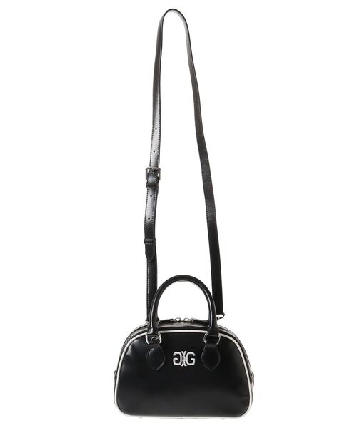 GYDA（ジェイダ）の「Symmetry GYDAパイピングバッグ（ハンドバッグ・レディース・オフホワイト/ブラック・FREE）」の8枚目の写真