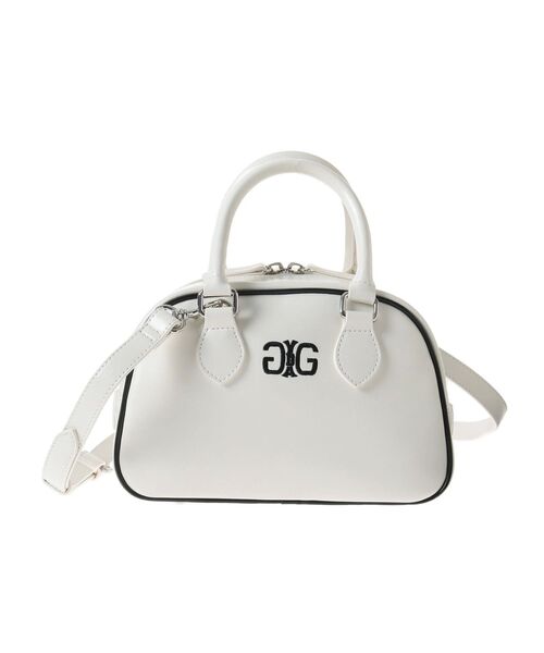 GYDA（ジェイダ）の「Symmetry GYDAパイピングバッグ（ハンドバッグ・レディース・オフホワイト/ブラック・FREE）」の17枚目の写真