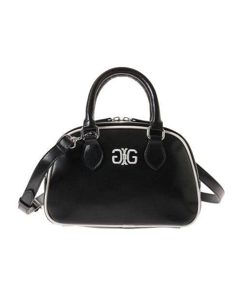 GYDA（ジェイダ）の「Symmetry GYDAパイピングバッグ（ハンドバッグ・レディース・オフホワイト/ブラック・FREE）」の13枚目の写真