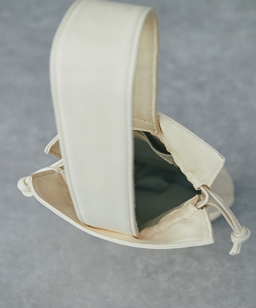 RIVE DROITE（リヴドロワ）の「MONN.:.(モン)/ハンドバッグ（ハンドバッグ・レディース・アイボリー/ブラック・FREE）」の17枚目の写真