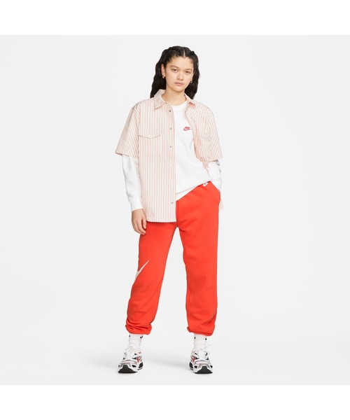 NIKE（ナイキ）の「NIKE W NSW FLC CREW EPPK ナイキ ウィメンズ NSW EPPK フリース L/S クルー（スウェット・レディース・ホワイト/ブラック/ピンク・L/S/M/XL）」の11枚目の写真