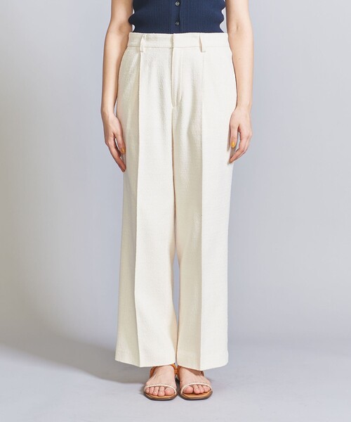 【美品】ユナイテッドアローズ☆ツイードパンツ☆38 BEAUTY&YOUTH UNITED ARROWS（ビューティーアンドユース