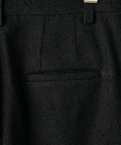 BEAUTY&YOUTH UNITED ARROWS（ビューティーアンドユースユナイテッドアローズ）の「ツイード タックストレート パンツ（その他パンツ・レディース・オフホワイト/ネイビー・S/M）」の17枚目の写真