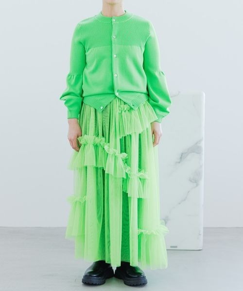 LOWRYS FARM（ローリーズファーム）の「チュールスカート　188777（スカート・キッズ・ブラック/ブルー/グリーン/ピンク・FREE）」の12枚目の写真