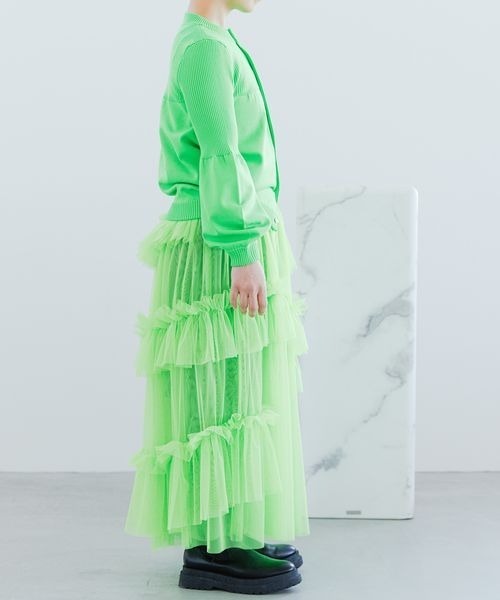 LOWRYS FARM（ローリーズファーム）の「チュールスカート　188777（スカート・キッズ・ブラック/ブルー/グリーン/ピンク・FREE）」の13枚目の写真