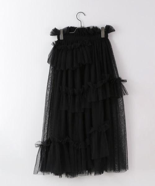 LOWRYS FARM（ローリーズファーム）の「チュールスカート　188777（スカート・キッズ・ブラック/ブルー/グリーン/ピンク・FREE）」の16枚目の写真