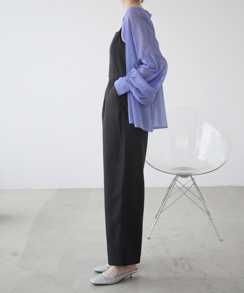 frames RAY CASSIN（フレームスレイカズン）の「WEB限定　バックリボンオールインワン（つなぎ/オールインワン・レディース・ブラック/キナリ・FREE）」の20枚目の写真