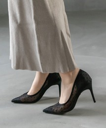 RANDA（ランダ）の「シアーヒールパンプス（パンプス・レディース）」