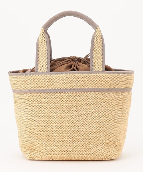 TOCCA(トッカ)の「RIBBON BASKET かごバッグ(かごバッグ・レディース・ブラック系/ベージュ系・F)」の8枚目の写真