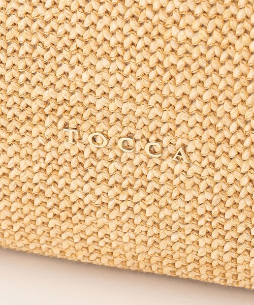 TOCCA(トッカ)の「RIBBON BASKET かごバッグ(かごバッグ・レディース・ブラック系/ベージュ系・F)」の10枚目の写真