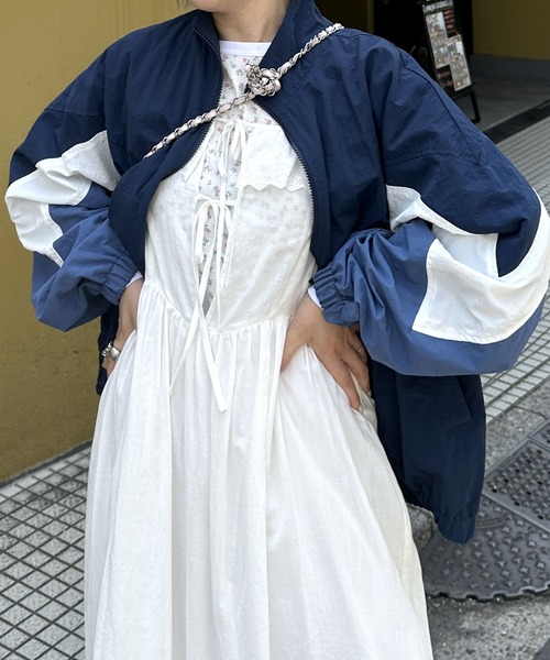 Alley by w closet（アリーバイダブルクローゼット）の「【Alley】プリントワッフルクルーネックロンT（Tシャツ/カットソー・レディース・オフホワイト/ブルー/ピンク/オレンジ/その他1/ホワイト系/ホワイト系1/ミント・FREE）」の20枚目の写真