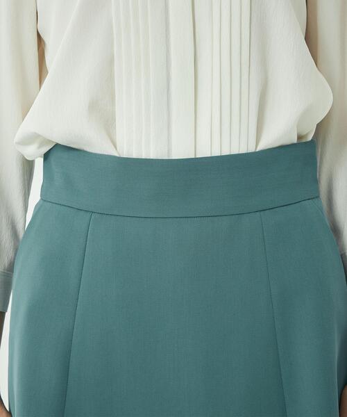 green label relaxing（グリーンレーベルリラクシング）の「クリスプツイル マーメイド フレア スカート ◇No06◇（スカート・レディース・ベージュ/ネイビー/ケリー・36/40/38）」の9枚目の写真