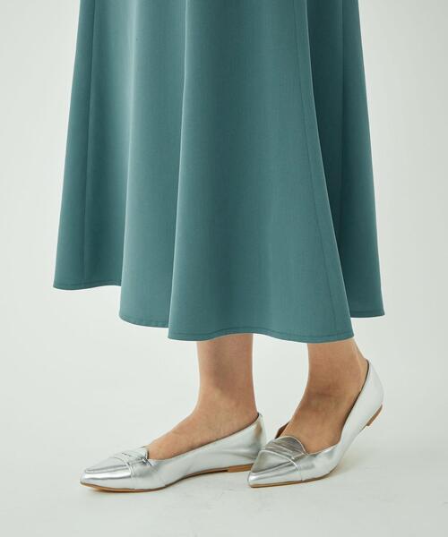 green label relaxing（グリーンレーベルリラクシング）の「クリスプツイル マーメイド フレア スカート ◇No06◇（スカート・レディース・ベージュ/ネイビー/ケリー・36/40/38）」の12枚目の写真