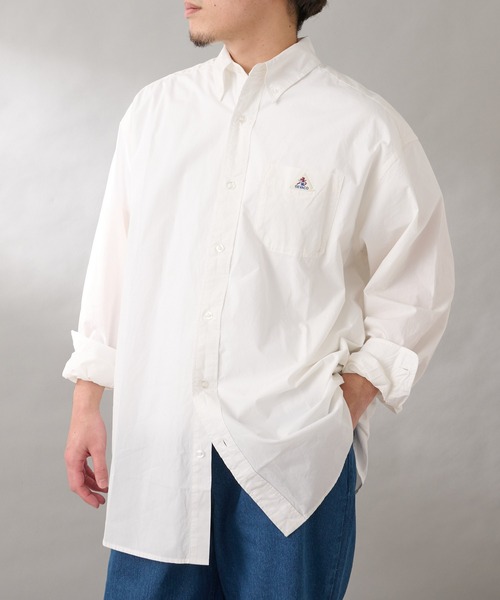 GEVACO（ゲバコ）の「【GEVACO/ゲバコ】シャンブレーダディー長袖シャツ（シャツ/ブラウス・メンズ・ブルー/ブラック/ホワイト・M/L）」の2枚目の写真