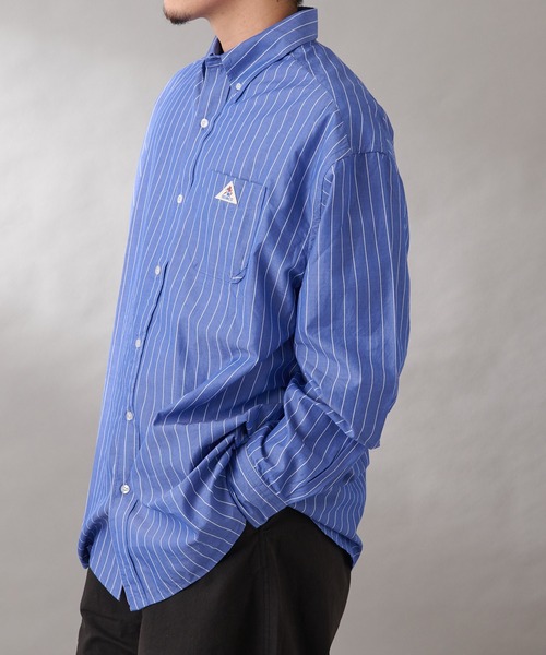 GEVACO（ゲバコ）の「【GEVACO/ゲバコ】シャンブレーダディー長袖シャツ（シャツ/ブラウス・メンズ・ブルー/ブラック/ホワイト・M/L）」の5枚目の写真