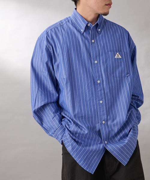 GEVACO（ゲバコ）の「【GEVACO/ゲバコ】シャンブレーダディー長袖シャツ（シャツ/ブラウス・メンズ・ブルー/ブラック/ホワイト・M/L）」の8枚目の写真