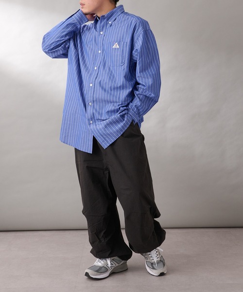 GEVACO（ゲバコ）の「【GEVACO/ゲバコ】シャンブレーダディー長袖シャツ（シャツ/ブラウス・メンズ・ブルー/ブラック/ホワイト・M/L）」の10枚目の写真