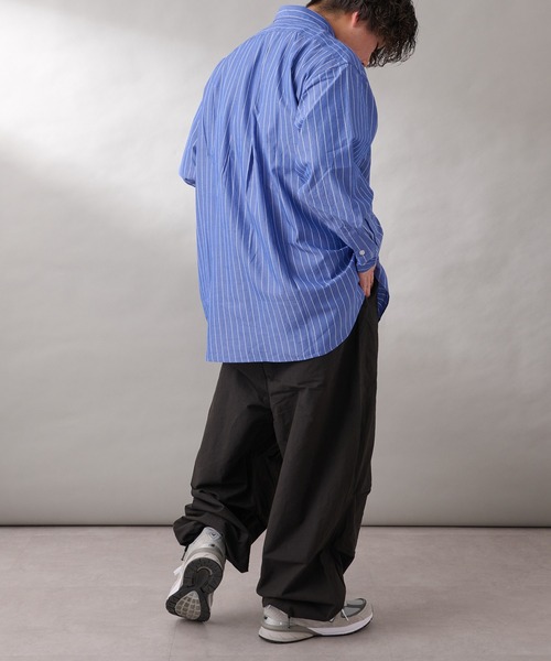 GEVACO（ゲバコ）の「【GEVACO/ゲバコ】シャンブレーダディー長袖シャツ（シャツ/ブラウス・メンズ・ブルー/ブラック/ホワイト・M/L）」の12枚目の写真