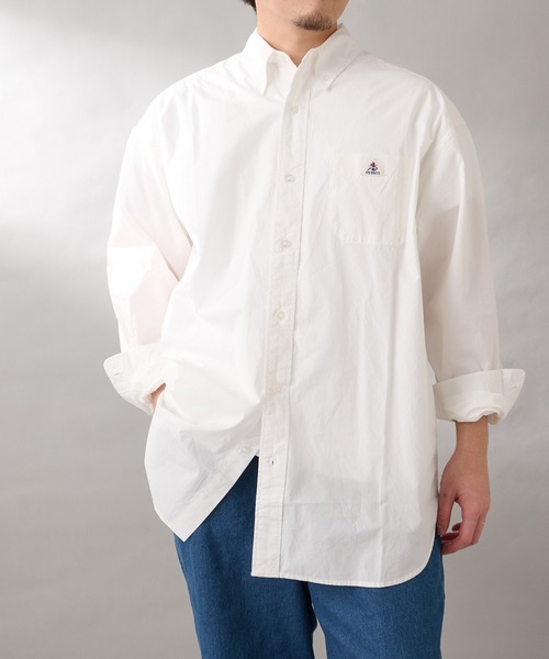 GEVACO（ゲバコ）の「【GEVACO/ゲバコ】シャンブレーダディー長袖シャツ（シャツ/ブラウス・メンズ・ブルー/ブラック/ホワイト・M/L）」の16枚目の写真