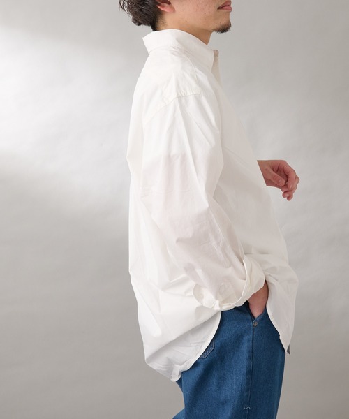 GEVACO（ゲバコ）の「【GEVACO/ゲバコ】シャンブレーダディー長袖シャツ（シャツ/ブラウス・メンズ・ブルー/ブラック/ホワイト・M/L）」の19枚目の写真