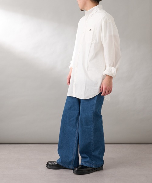 GEVACO（ゲバコ）の「【GEVACO/ゲバコ】シャンブレーダディー長袖シャツ（シャツ/ブラウス・メンズ・ブルー/ブラック/ホワイト・M/L）」の22枚目の写真