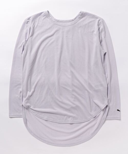 PUMA（プーマ）の「PUMA プーマ ウィメンズ ヨガ スタジオ 長袖 Tシャツ（Tシャツ/カットソー・レディース・ラベンダー/ブラック・LARGE/MEDIUM/X-LARGE/SMALL）」の17枚目の写真