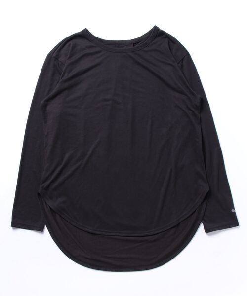 PUMA（プーマ）の「PUMA プーマ ウィメンズ ヨガ スタジオ 長袖 Tシャツ（Tシャツ/カットソー・レディース・ラベンダー/ブラック・LARGE/MEDIUM/X-LARGE/SMALL）」の18枚目の写真