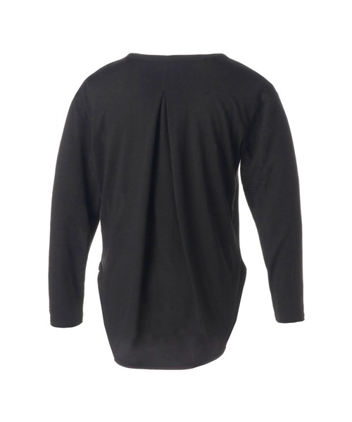 PUMA（プーマ）の「PUMA プーマ ウィメンズ ヨガ スタジオ 長袖 Tシャツ（Tシャツ/カットソー・レディース・ラベンダー/ブラック・LARGE/MEDIUM/X-LARGE/SMALL）」の5枚目の写真