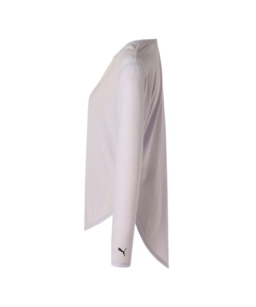 PUMA（プーマ）の「PUMA プーマ ウィメンズ ヨガ スタジオ 長袖 Tシャツ（Tシャツ/カットソー・レディース・ラベンダー/ブラック・LARGE/MEDIUM/X-LARGE/SMALL）」の16枚目の写真