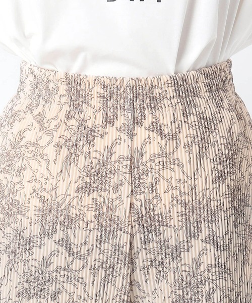 Grand PARK（グランドパーク）の「柄プリーツパンツ（その他パンツ・レディース・ブラック系その他/ホワイト系その他/ベージュ系その他/ネイビー系1・FREE）」の12枚目の写真