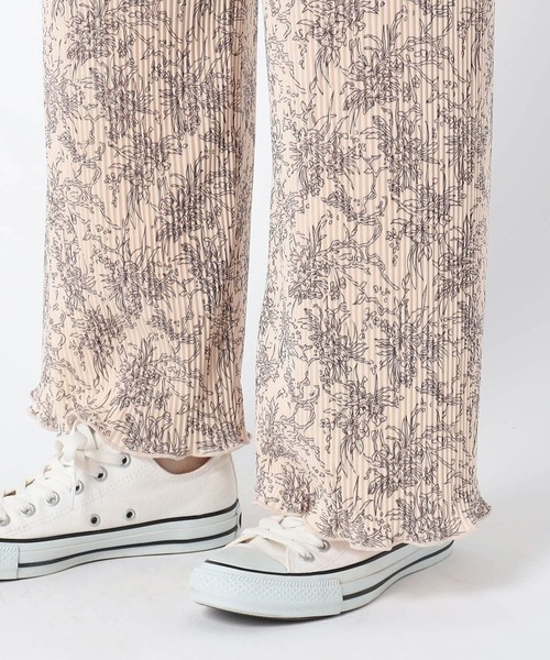 Grand PARK（グランドパーク）の「柄プリーツパンツ（その他パンツ・レディース・ブラック系その他/ホワイト系その他/ベージュ系その他/ネイビー系1・FREE）」の14枚目の写真