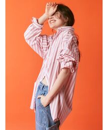 Ungrid | ワイドピッチストライプシャツ(シャツ/ブラウス)