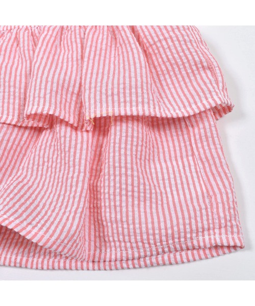 Noeil aime BeBe(ノイユエイムベベ)の「Noeil aime BeBe/ストライプキャミソールドッキングTシャツ (80~130cm)(Tシャツ/カットソー・キッズ・ピンク系その他/ブルー系その他・90/120/100/110/130/80)」の10枚目の写真