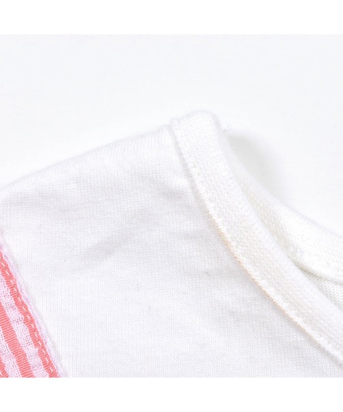 Noeil aime BeBe(ノイユエイムベベ)の「Noeil aime BeBe/ストライプキャミソールドッキングTシャツ (80~130cm)(Tシャツ/カットソー・キッズ・ピンク系その他/ブルー系その他・90/120/100/110/130/80)」の13枚目の写真