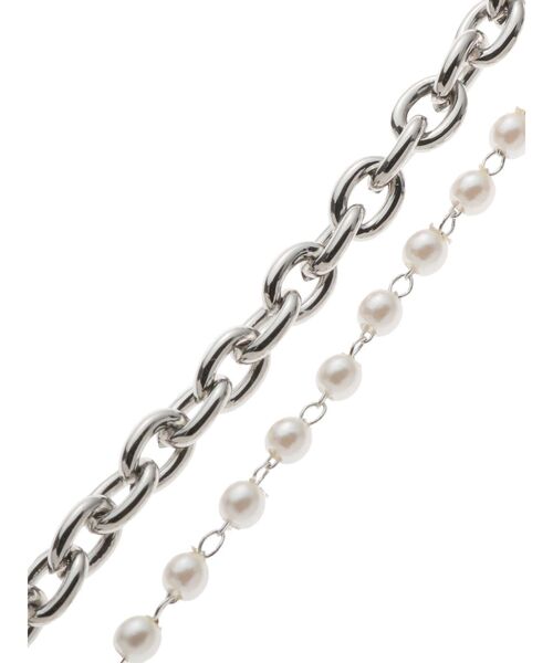 EVRIS（エヴリス）の「DEFORMATION 2連ネックレス（ネックレス・レディース・ゴールド/シルバー・FREE）」の11枚目の写真