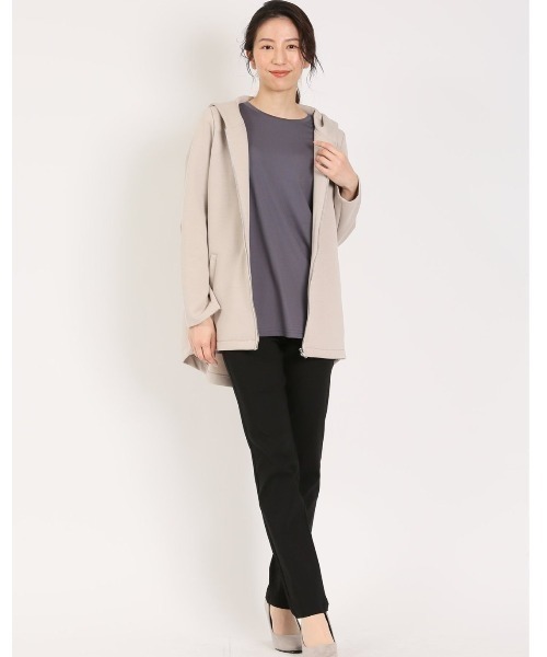 m.f.editorial（エムエフエディトリアル）の「m.f.エディトリアル レディース ストレッチ スキニーパンツ（チノパンツ・レディース・グリーン×ピンク/パープル/ベージュ/ネイビー/ブラック/スカイブルー・S/MEDIUM/LARGE）」の2枚目の写真