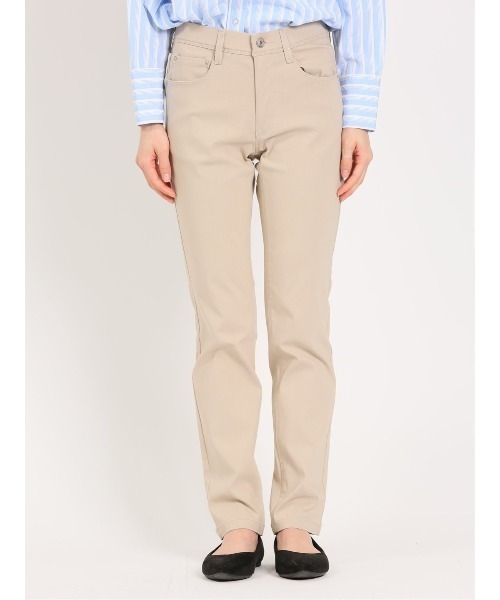 m.f.editorial（エムエフエディトリアル）の「m.f.エディトリアル レディース ストレッチ スキニーパンツ（チノパンツ・レディース・グリーン×ピンク/パープル/ベージュ/ネイビー/ブラック/スカイブルー・S/MEDIUM/LARGE）」の21枚目の写真